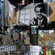 A picture of Hong Kong chief executive Leung Chun-ying at the Occupy site at Causeway Bay. The caption reads: “When we’re divided, see who will be the happiest.”